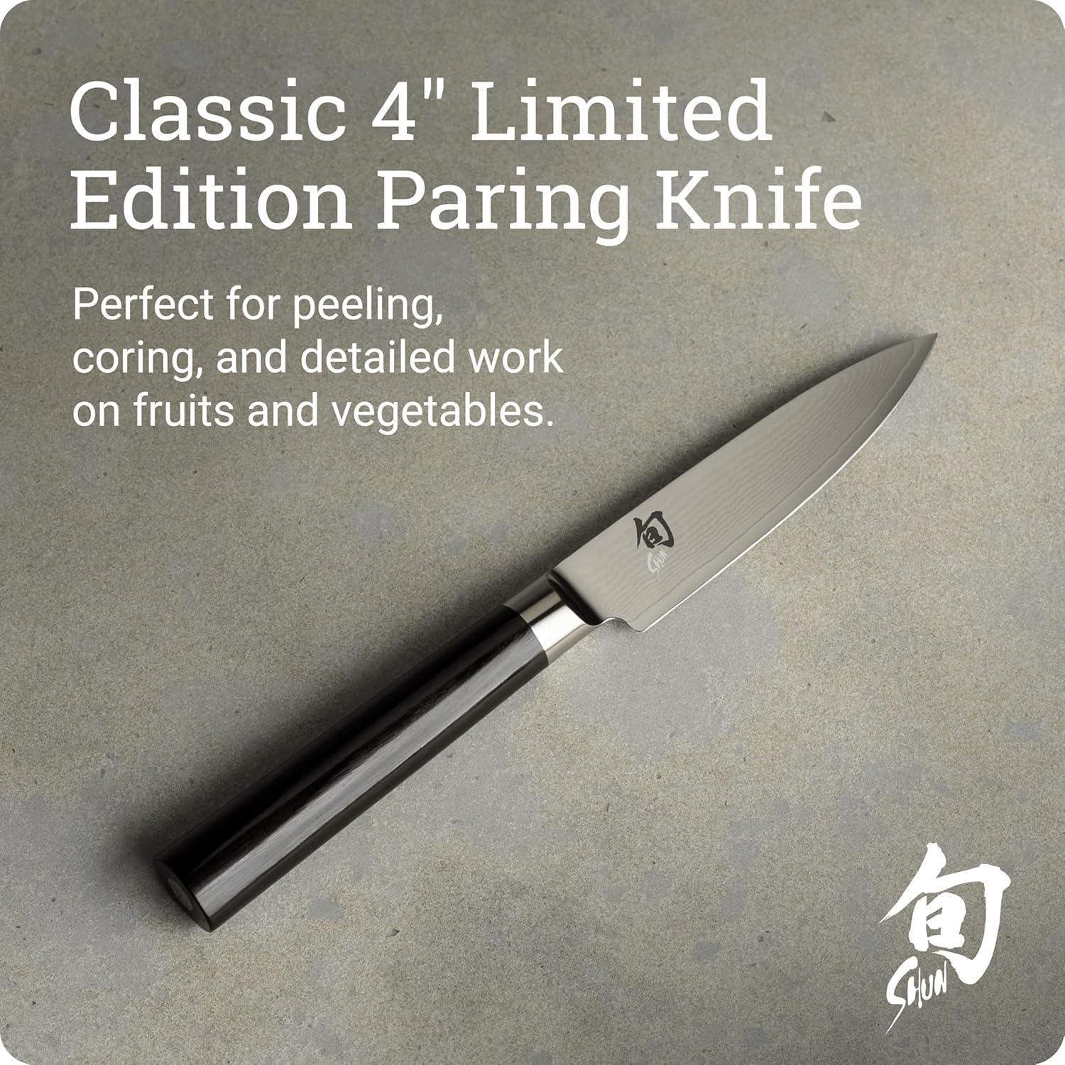 Shun Classic 4″ Limited Edition Try Me Paring Knife - view 2
