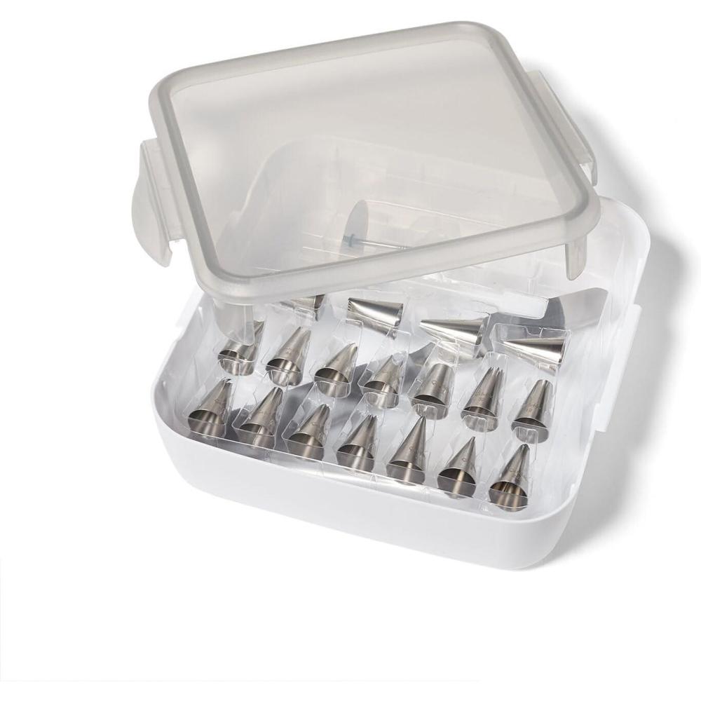 Sur La Table 34-Piece Ultimate Decorating Set, Stainless Steel