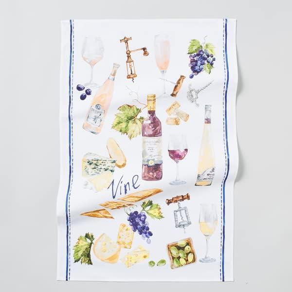 Sur La Table Wine Kitchen Towel, Multi - view 4
