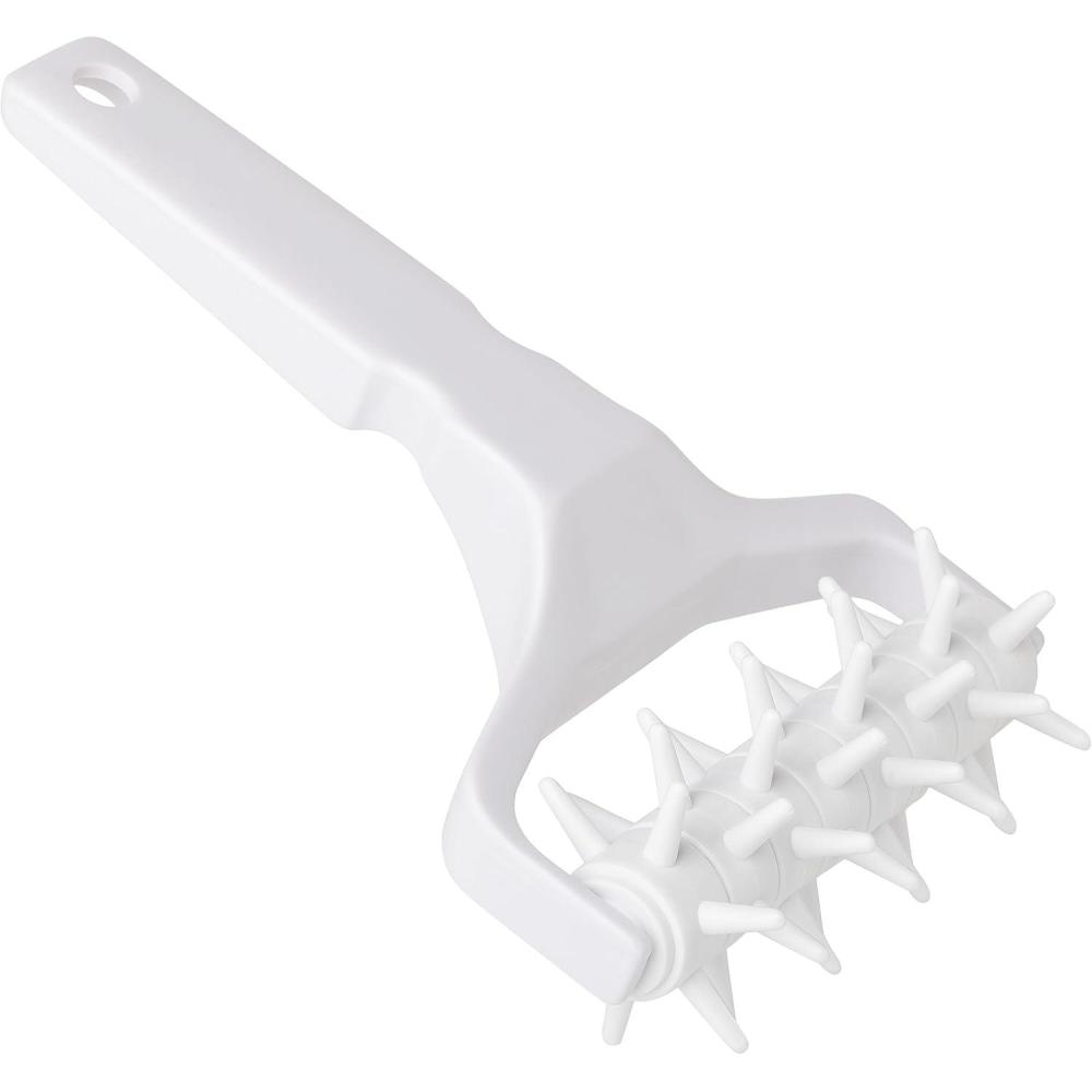 Ateco Dough Docker, White , 5.25-Inches wide