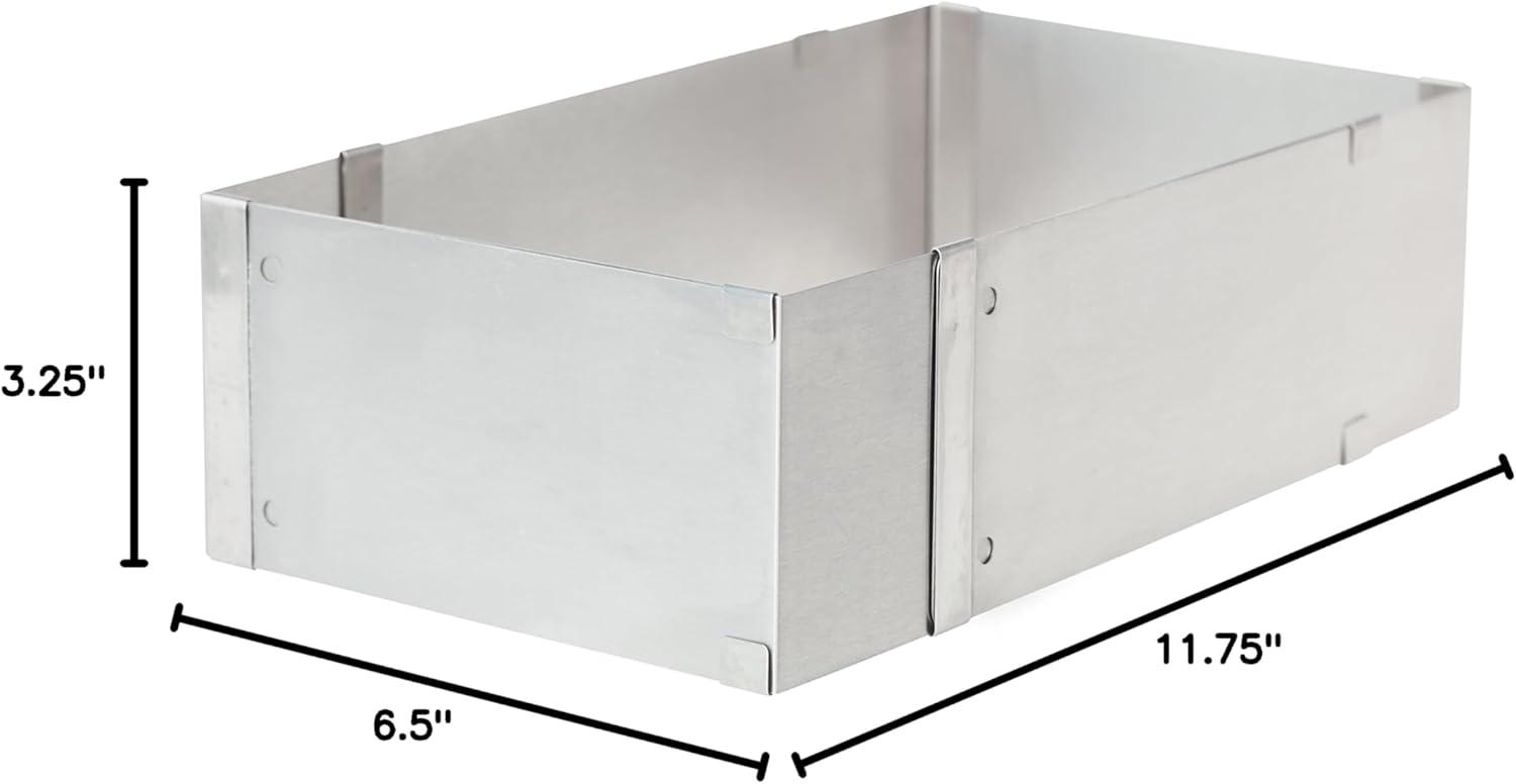 Ateco 12060 Adjustable Ring Cake Mold(12070 Rectangle) - view 2