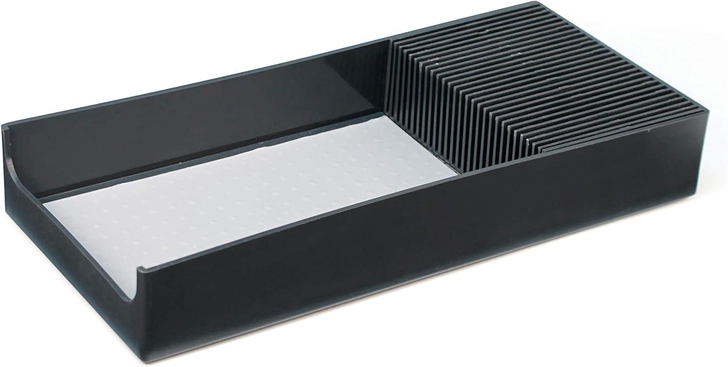 KNIFEdock Plastic Knife Drawer Organizer – BPA-Free In-Drawer Knife Block Insert for Kitchen Knives – Space-Saving Knife Storage with Easy Access and Organization(Plastic) - view 6