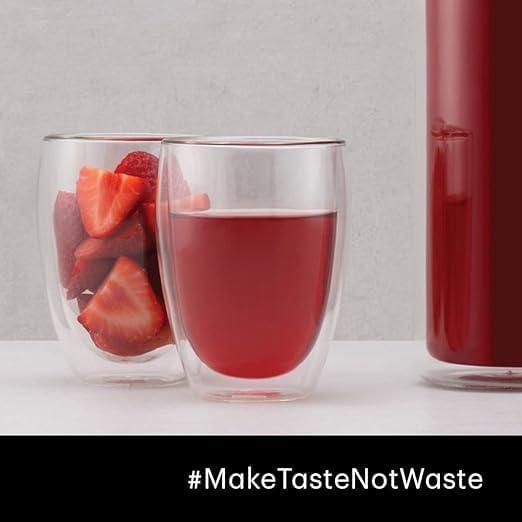 Bodum 8oz Pavina Double Wall Glasses, High Heat Borosilicate Glass, Set of 2, Clear(Set of 6) - view 2