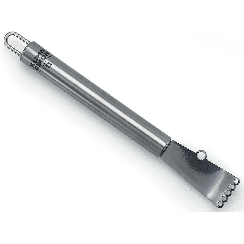 Kuhn Rikon Julienne Peeler with Blade Protector, Stainless Steel Handle(Zester)
