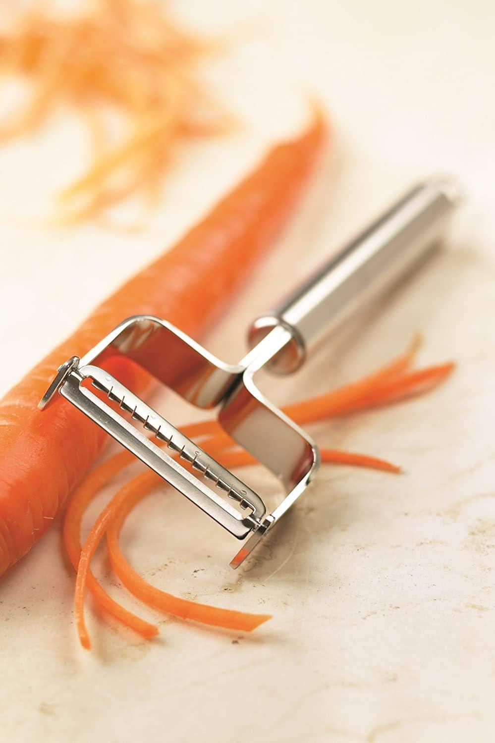 Kuhn Rikon Julienne Peeler with Blade Protector, Stainless Steel Handle(Julienne Peeler) - view 2