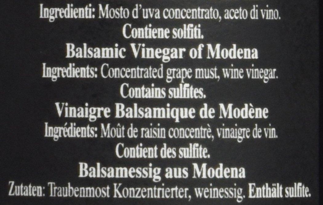Fattoria Estense Balsamic Vinegar Gold Label, 8.5 Fluid Ounce - view 4