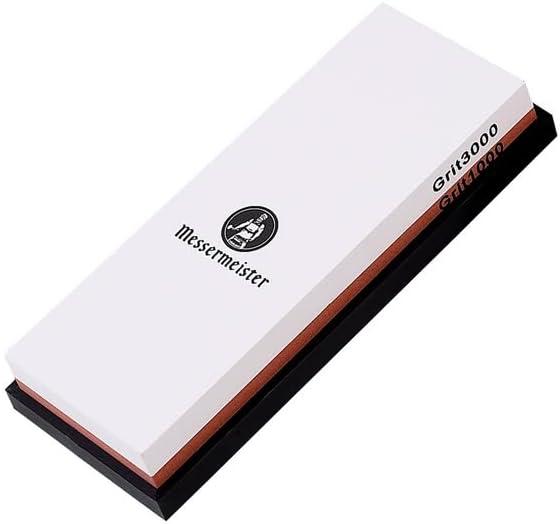 Messermeister 1000/3000 Sharpening Stone, White - view 2