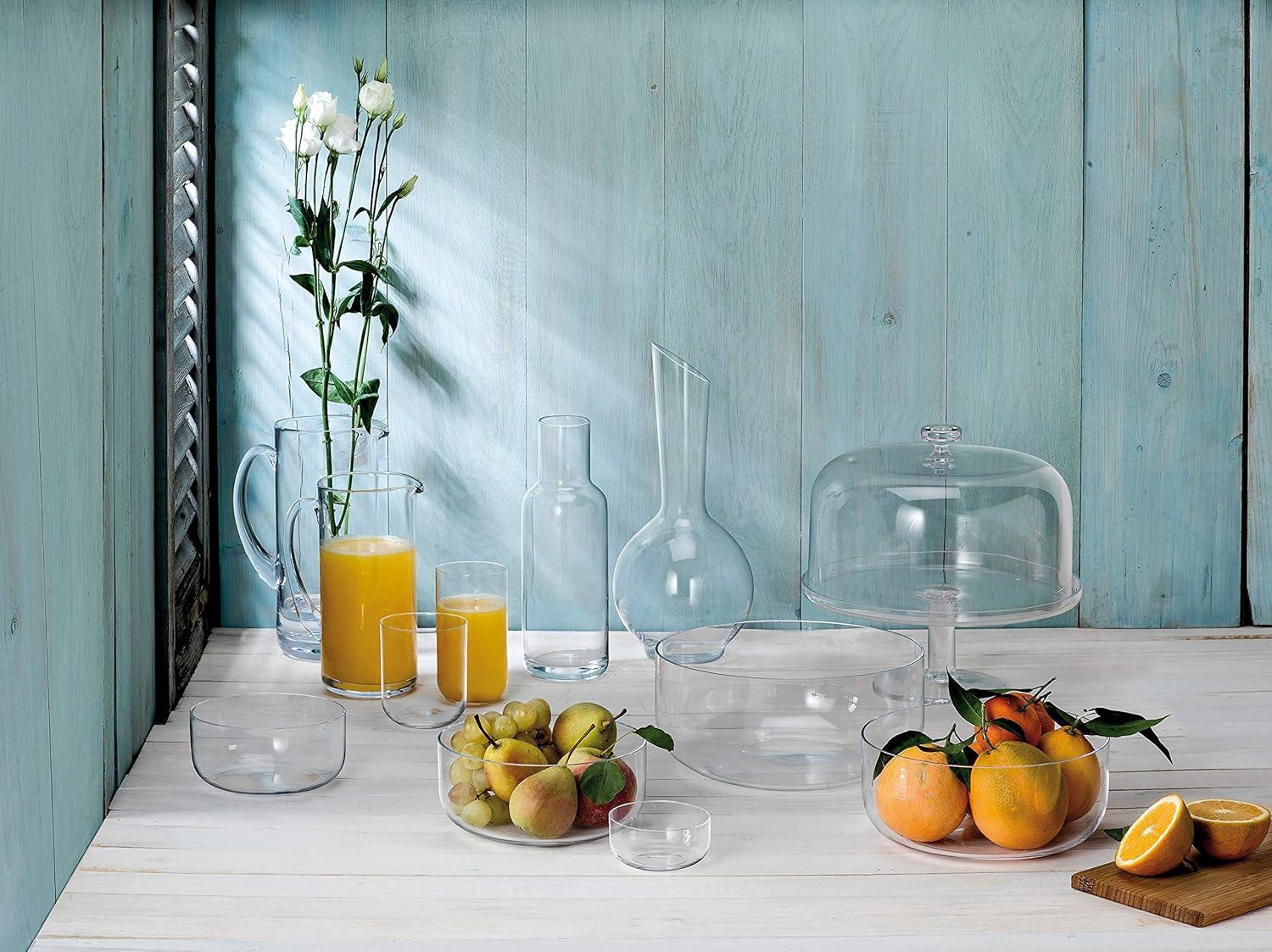 Luigi Bormioli Sublime 25.25 oz Wine Decanter – Elegant Ultra Clear Glass Carafe For Wine, Water, Juice, Coffee, Iced Tea – Wide Mouth Carafe For Restaurants & Home Use, Handmade & Dishwasher safe - view 4
