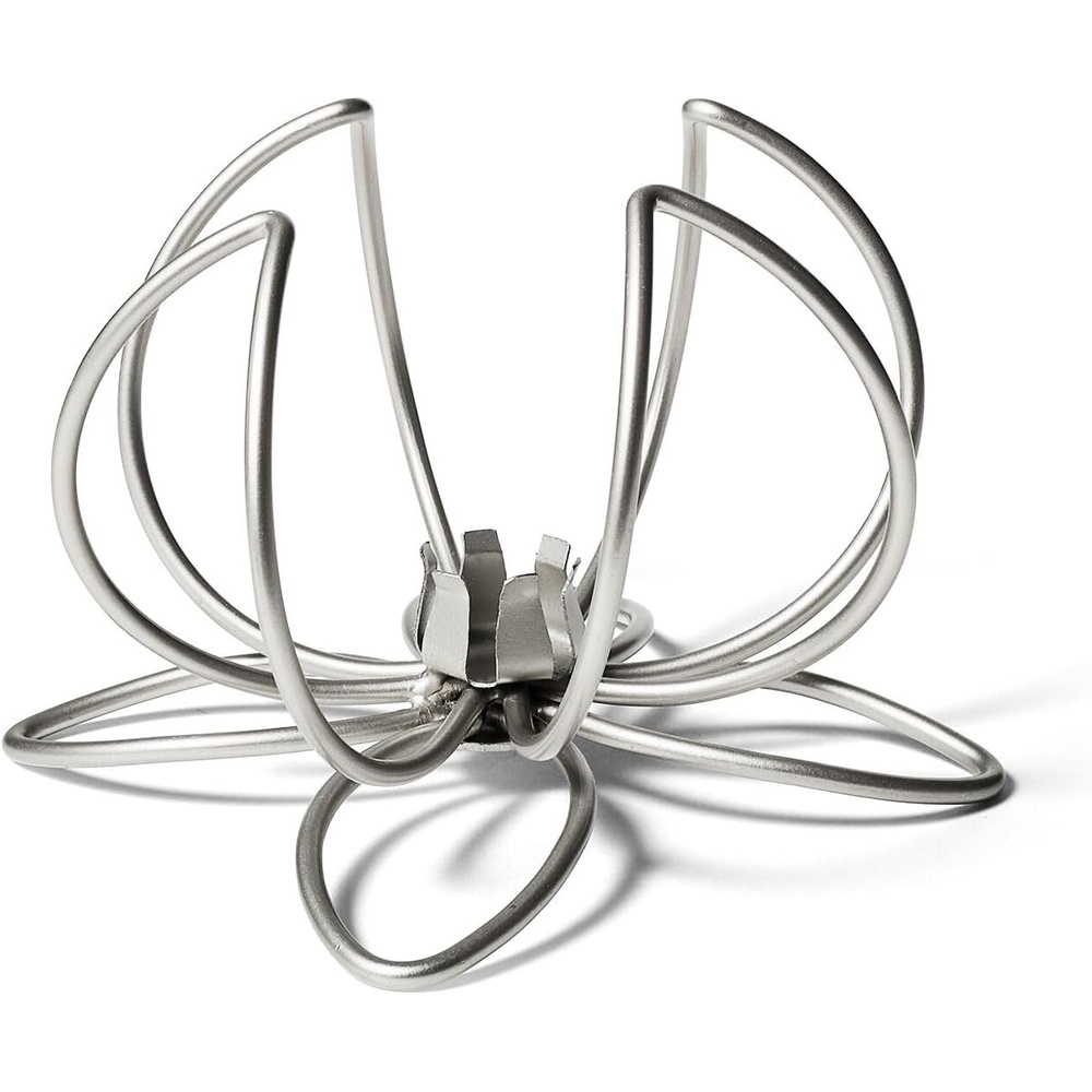 Mariana Velásquez x Sur La Table Floral Taper Holder, Silver
