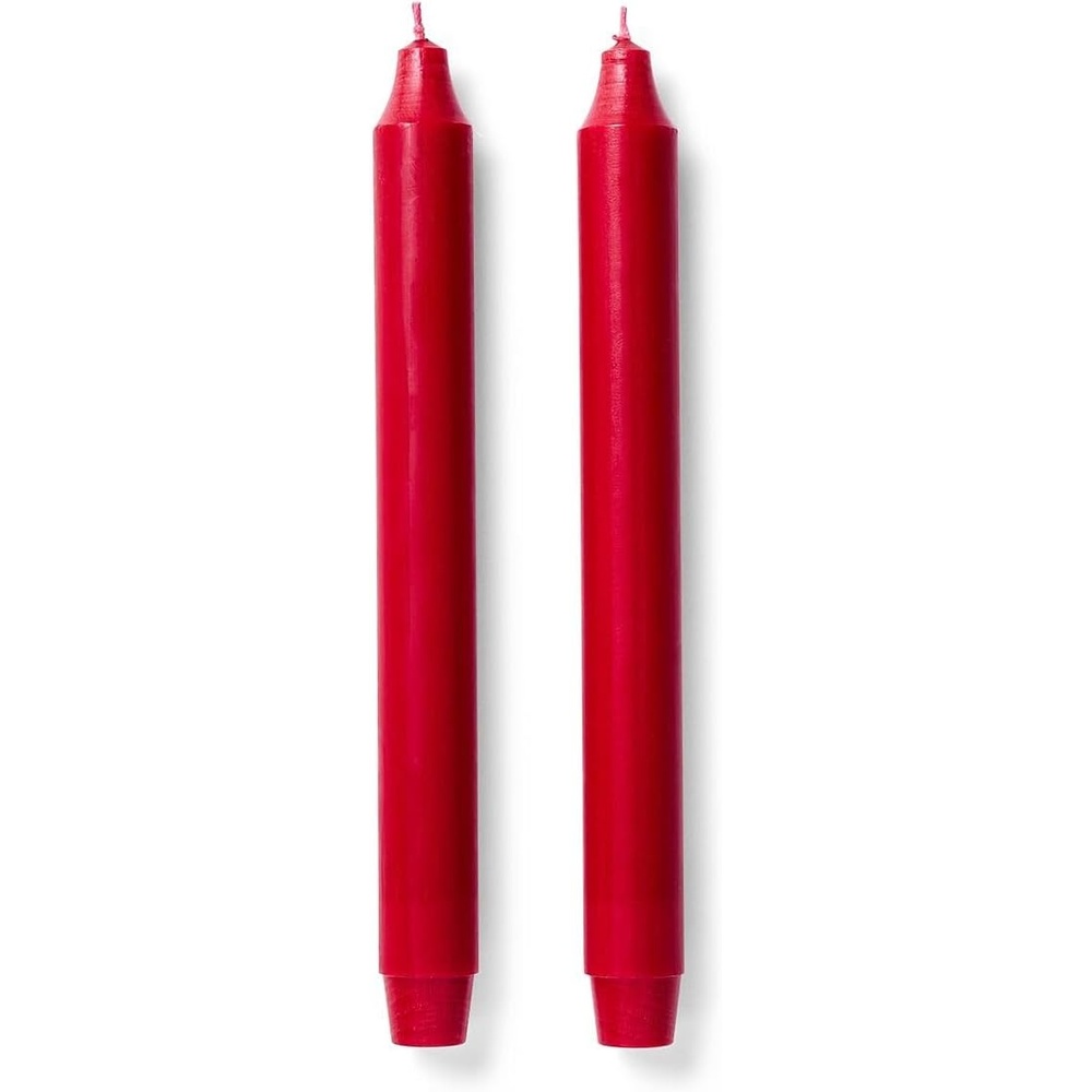 Mariana Velásquez x Sur La Table Exclusive Taper Candles, Set of 2, Crimson
