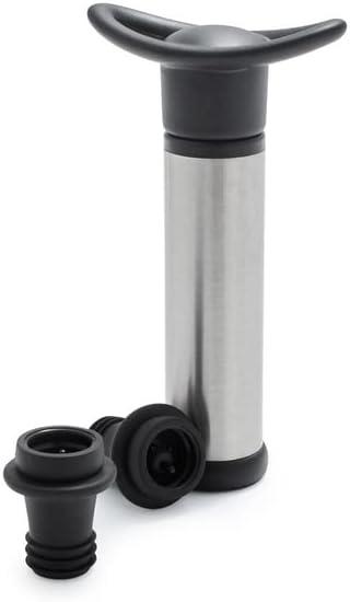 Sur La Table 3-Piece Wine Pump Set, Stainless Steel - view 4