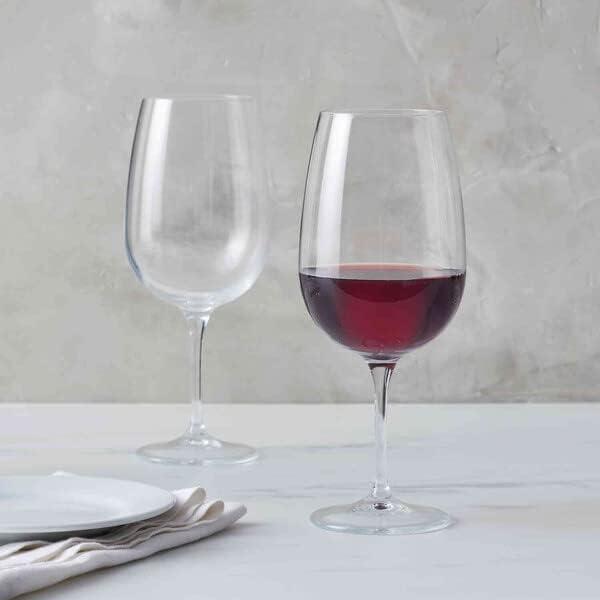 Sur La Table Bistro Red Wine Glasses, Set of 4, Clear - view 4