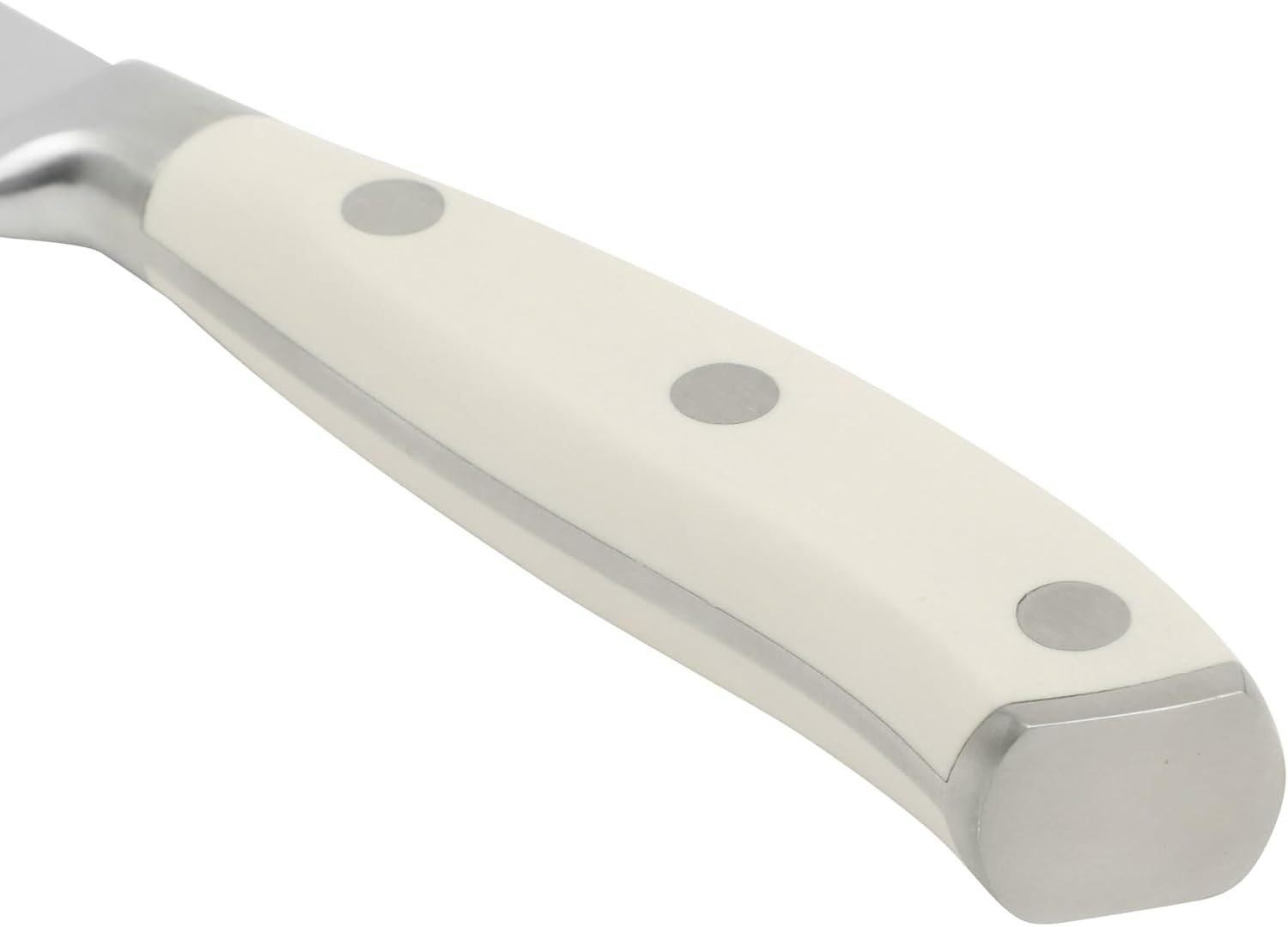Sur La Table Kitchen Essential Tasting Kitchen German Steel Bread Knife, 8-Inch Stainless Steel Blade – Professional Kitchen Knife with White Handle and Forged Full Tang - view 8