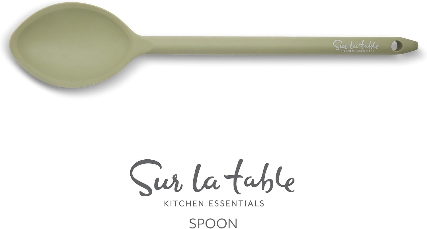 Sur La Table Kitchen Essential Mealcraft Silicone Spatula – Juniper Green(Juniper Green (Silicone)) - view 2