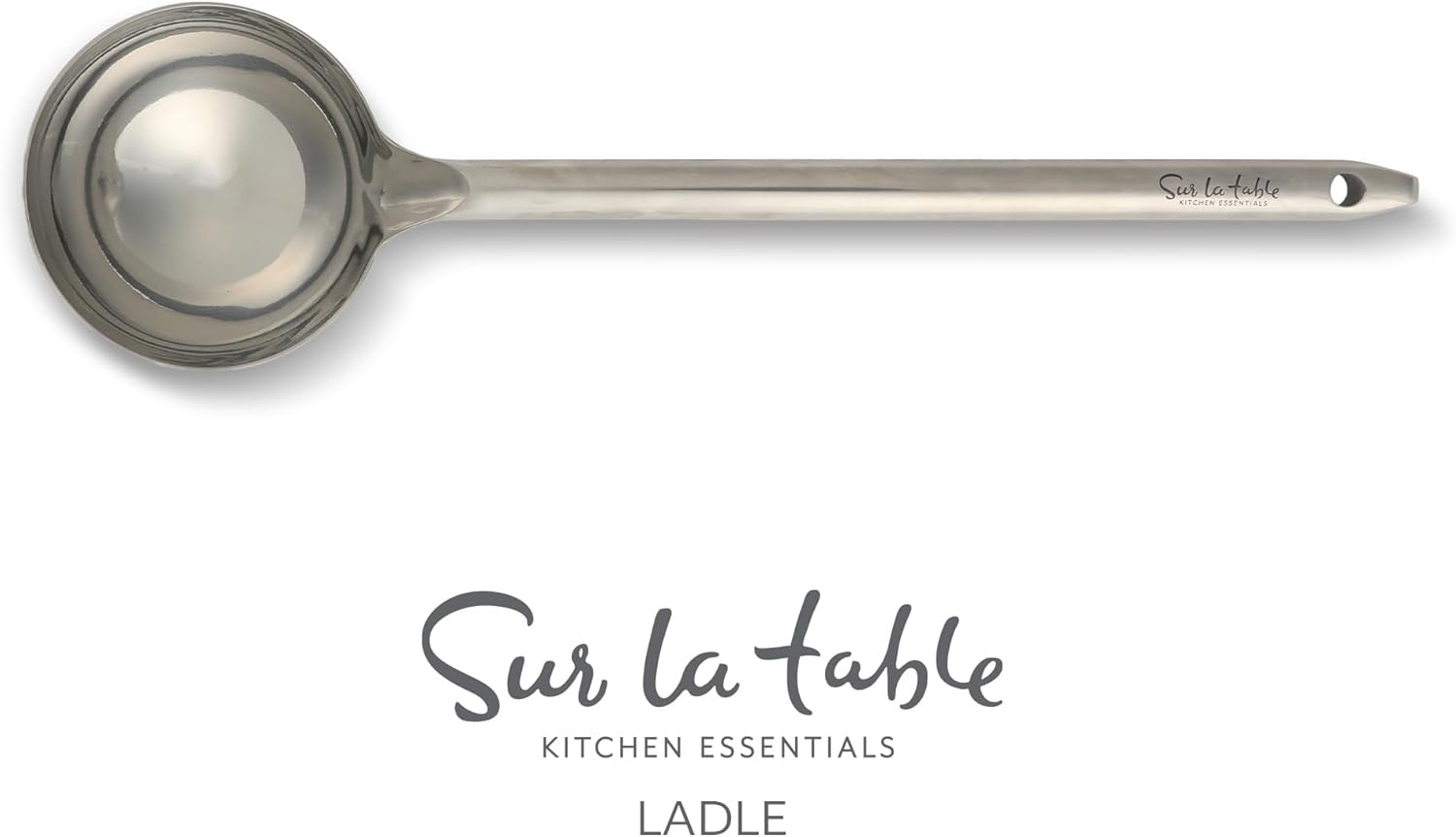 Sur La Table Kitchen Essential Steelhaus Stainless Steel Kitchen Spoon(Soup Ladle) - view 2