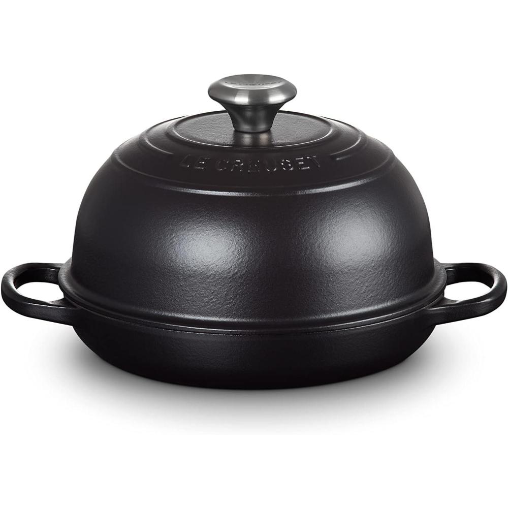 Le Creuset Enameled Cast Iron Bread Oven, White(Licorice)