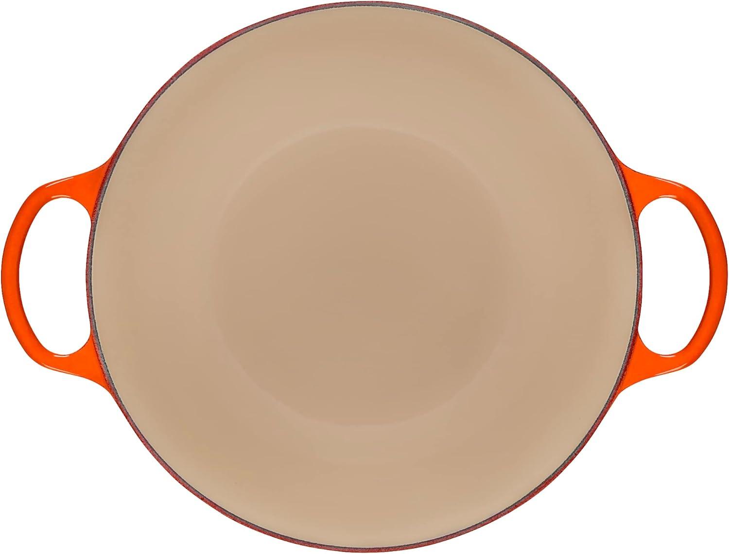 Le Creuset 7.5 Quart Signature Chef’s Oven Shallot(Flame) - view 3
