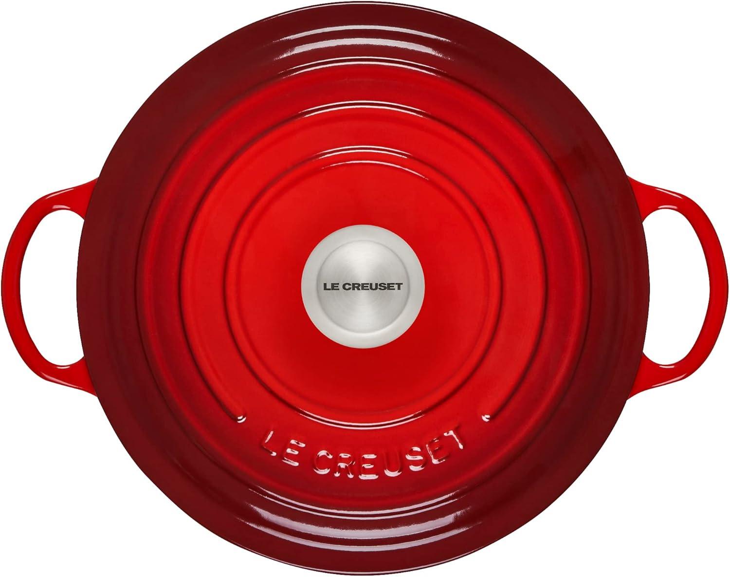 Le Creuset 7.5 Quart Signature Chef’s Oven Shallot(Cerise) - view 2