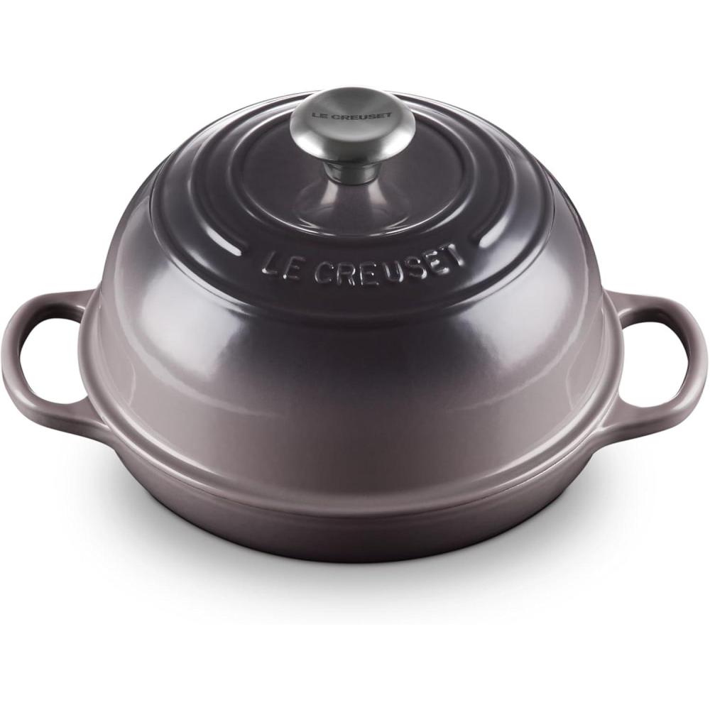 Le Creuset Enameled Cast Iron Bread Oven, White(Oyster)