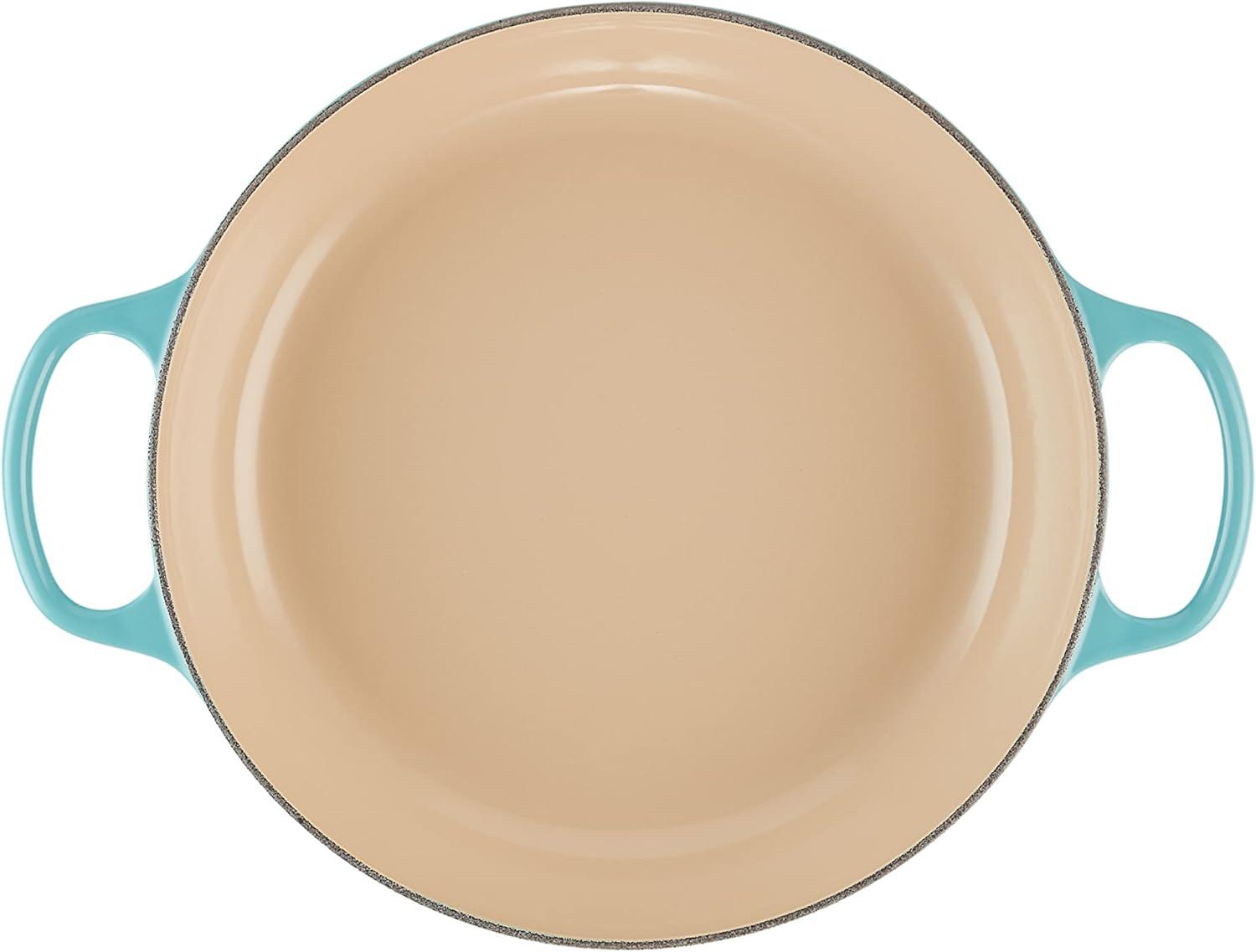 Le Creuset Enameled Cast Iron Signature Braiser, 3.5 qt., Cerise(Caribbean) - view 3