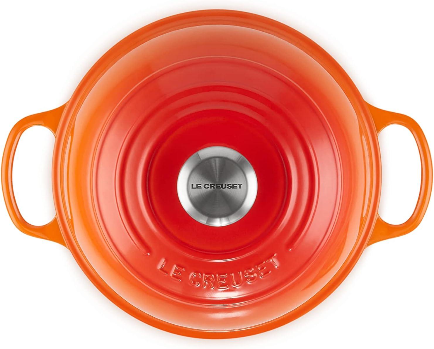 Le Creuset Enameled Cast Iron Bread Oven, White(Flame) - view 2