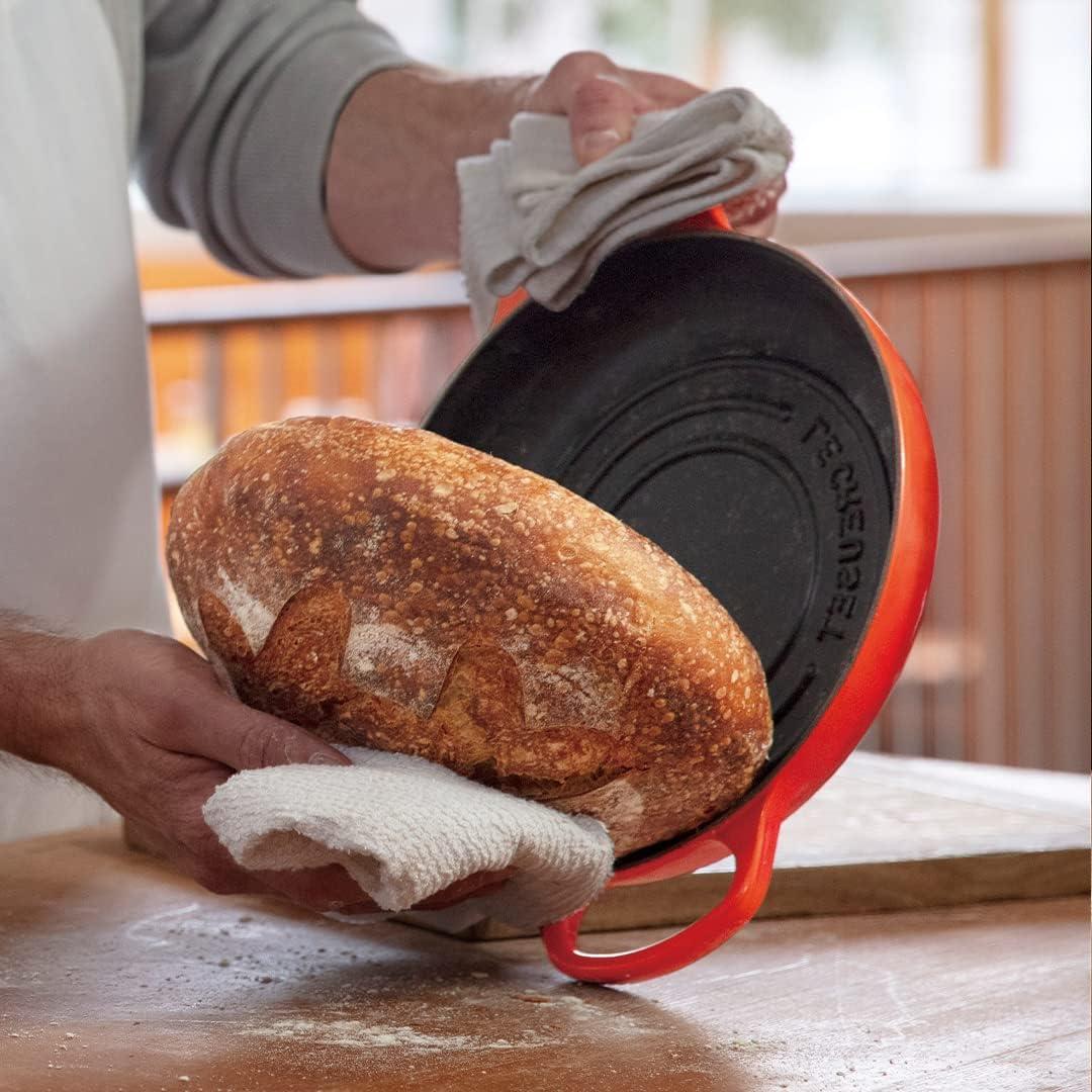 Le Creuset Enameled Cast Iron Bread Oven, White(Flame) - view 5
