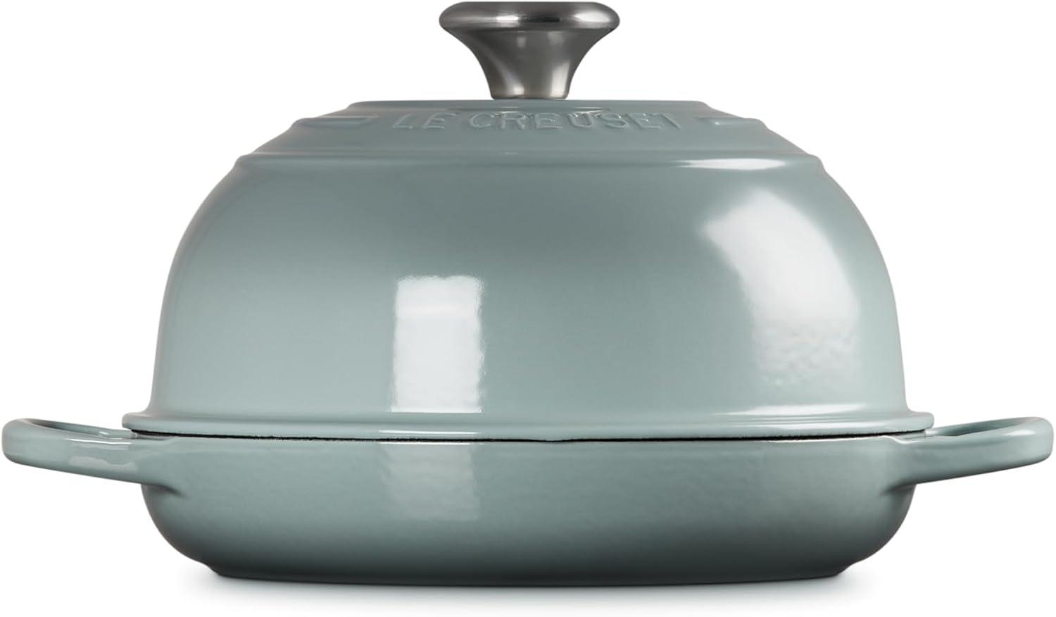 Le Creuset Enameled Cast Iron Bread Oven, White(Sea Salt) - view 4