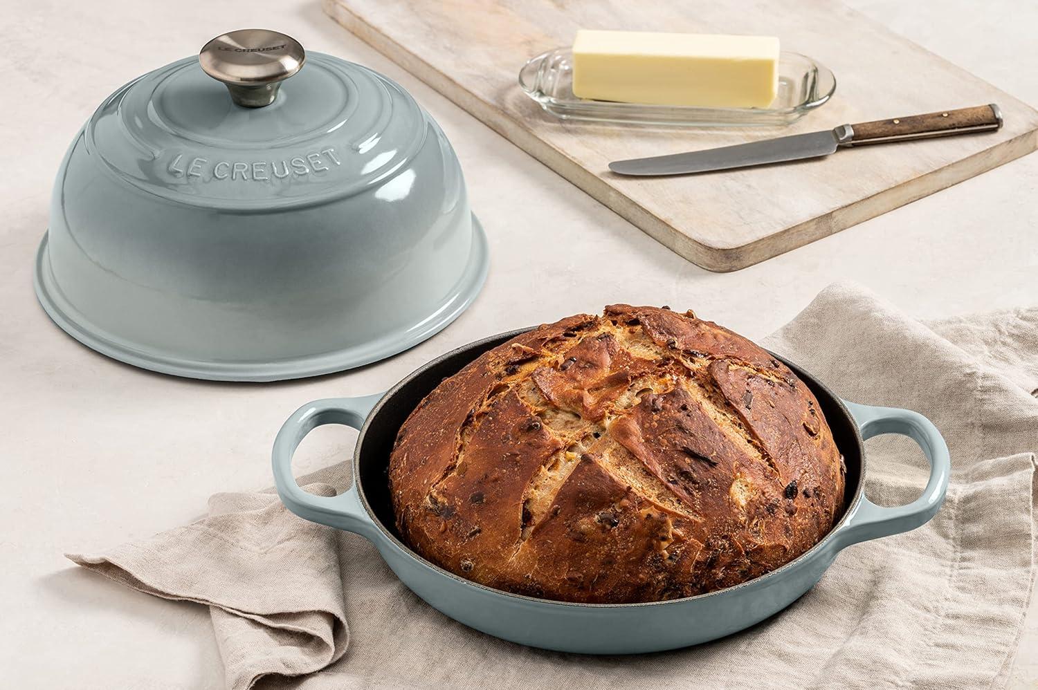 Le Creuset Enameled Cast Iron Bread Oven, White(Sea Salt) - view 6