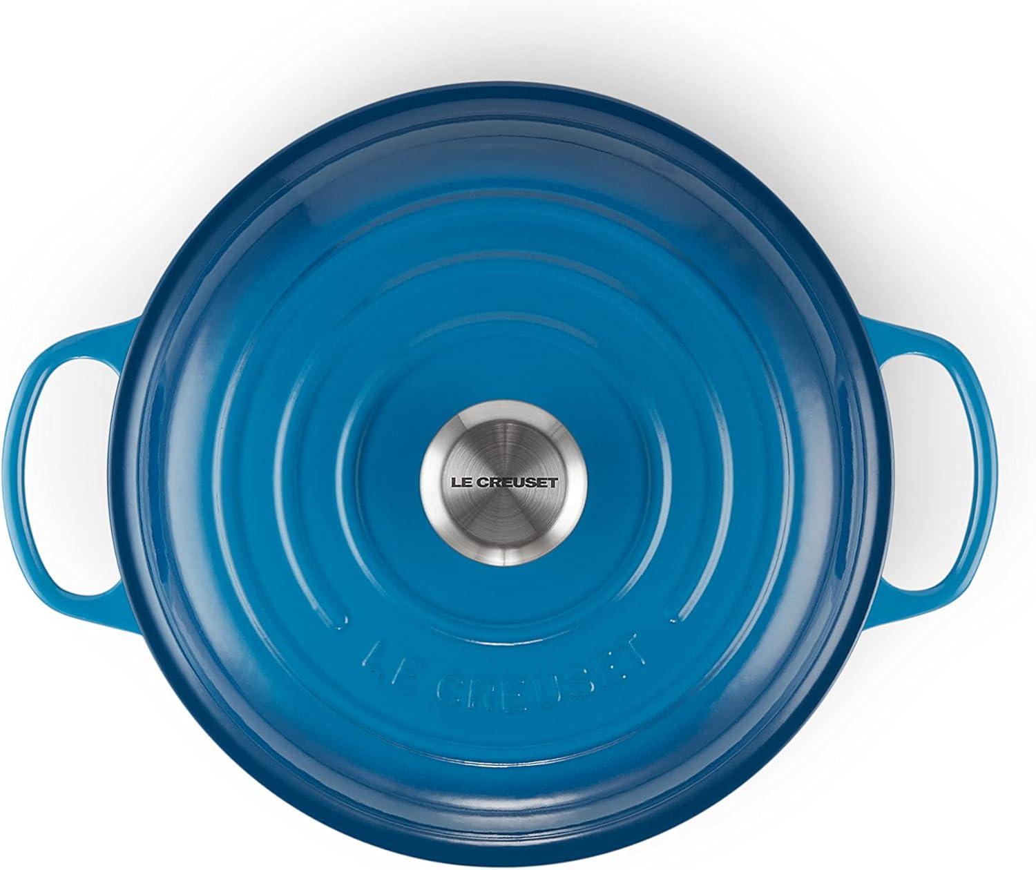 Le Creuset Enameled Cast Iron Signature Braiser, 3.5 qt., Cerise(Marseille) - view 2