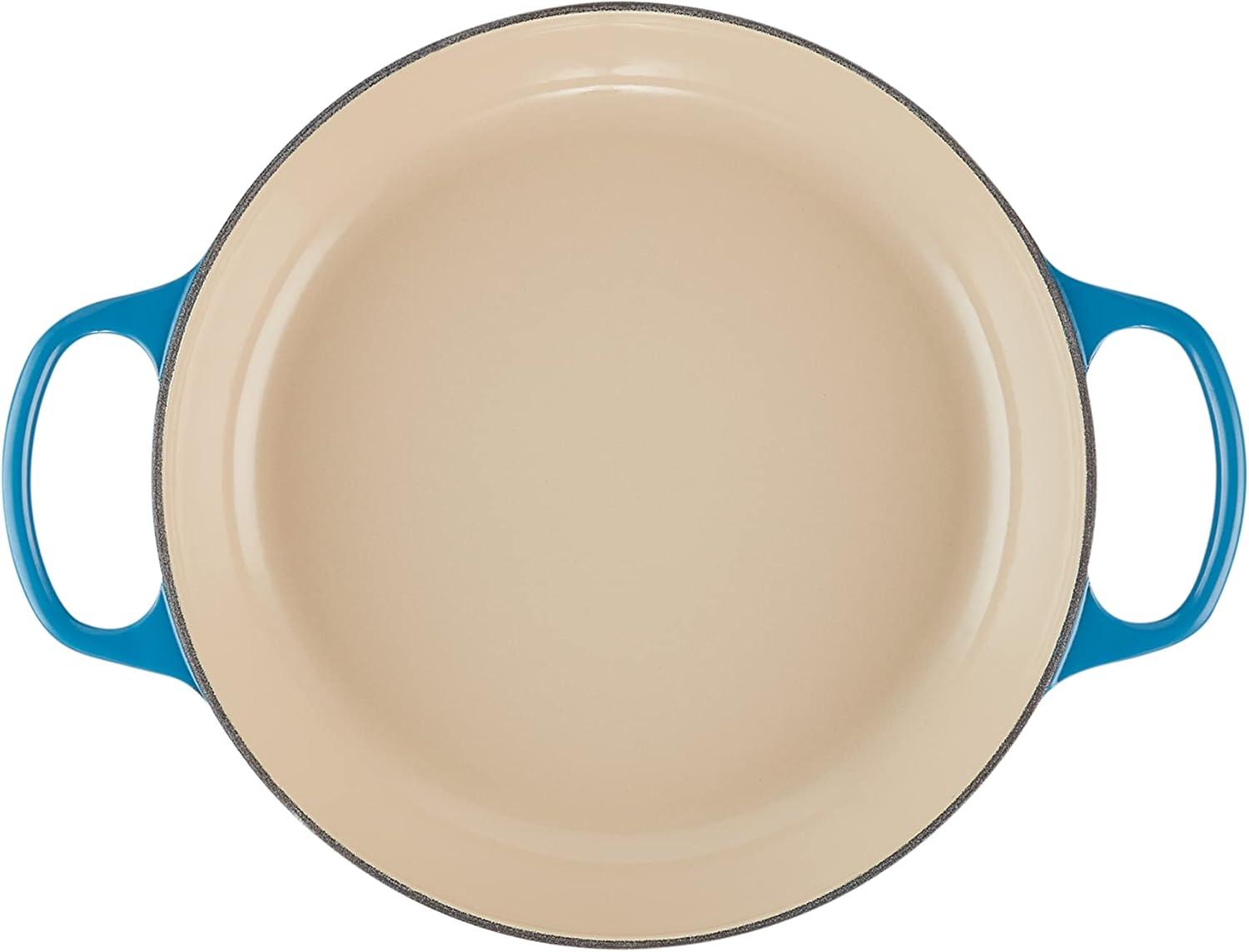 Le Creuset Enameled Cast Iron Signature Braiser, 3.5 qt., Cerise(Marseille) - view 3