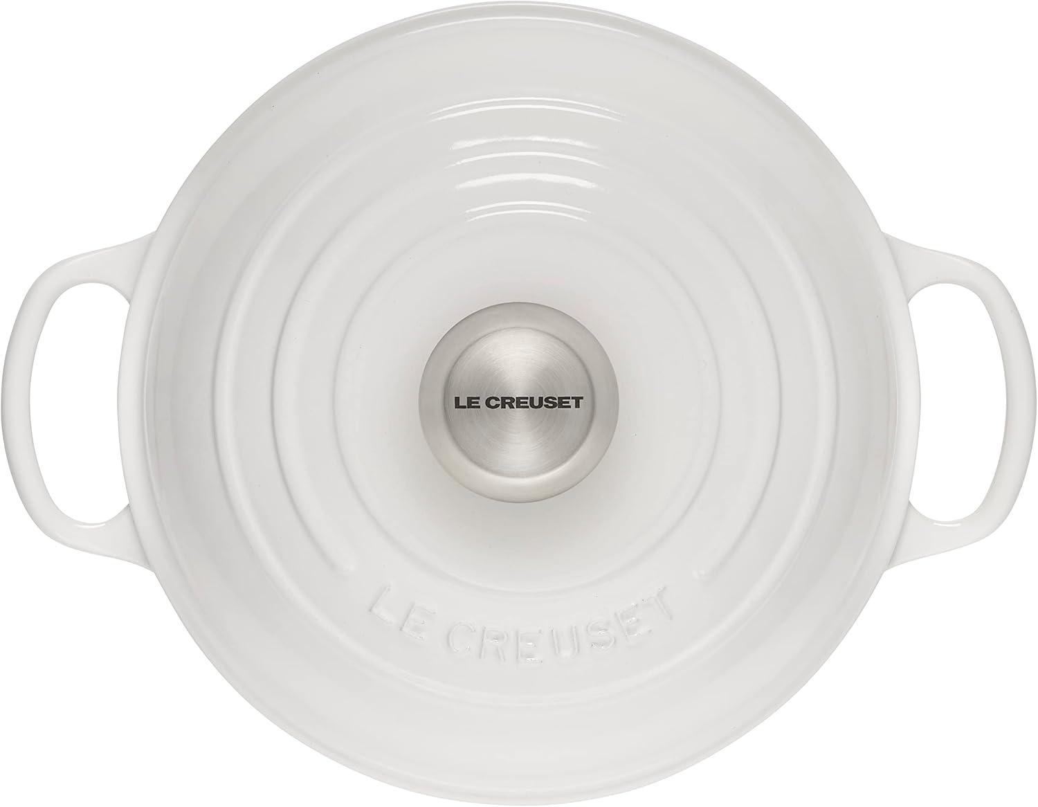 Le Creuset Enameled Cast Iron Bread Oven, White(White) - view 3
