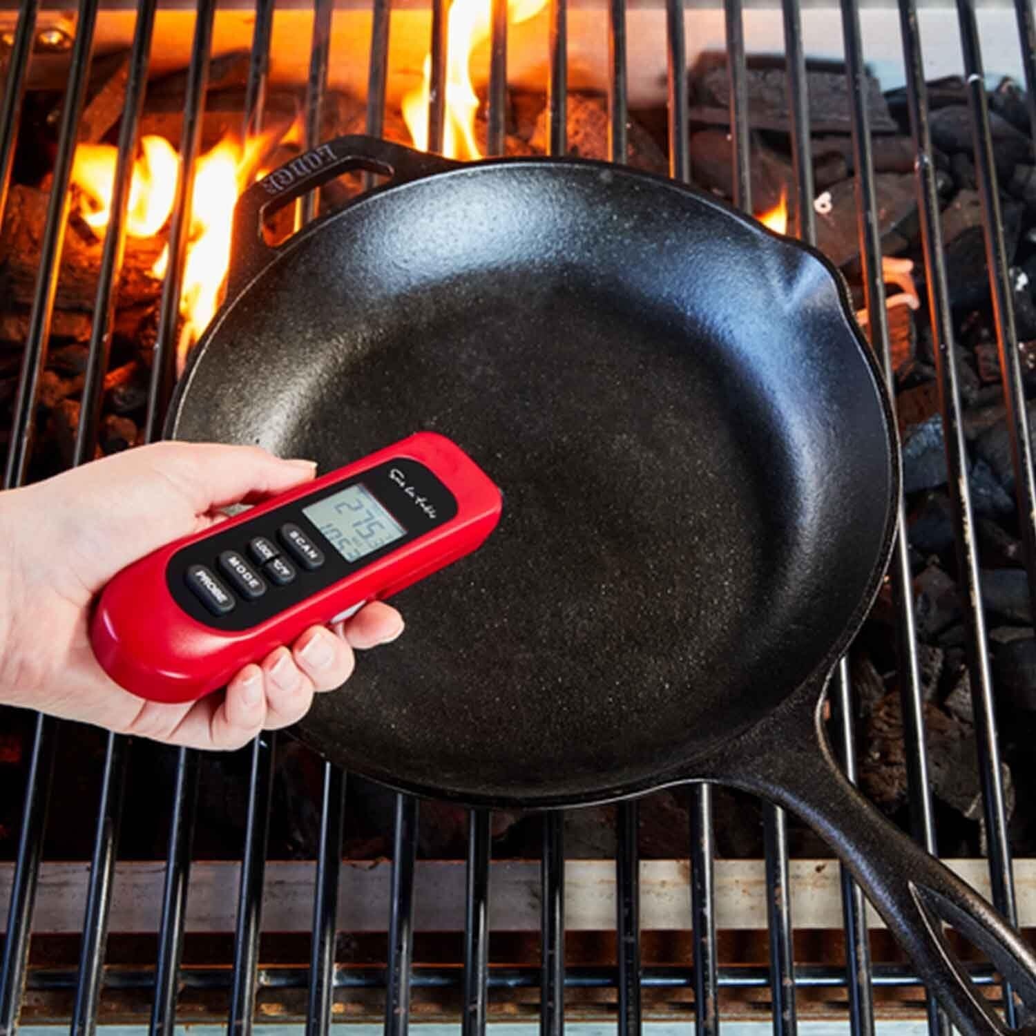 Sur La Table 3-In-1 Thermometer, Orange - view 3