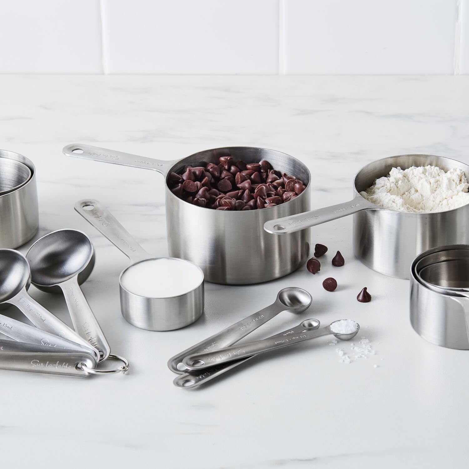 Sur La Table 16-Piece Ultimate Measuring Set, Silver - view 2