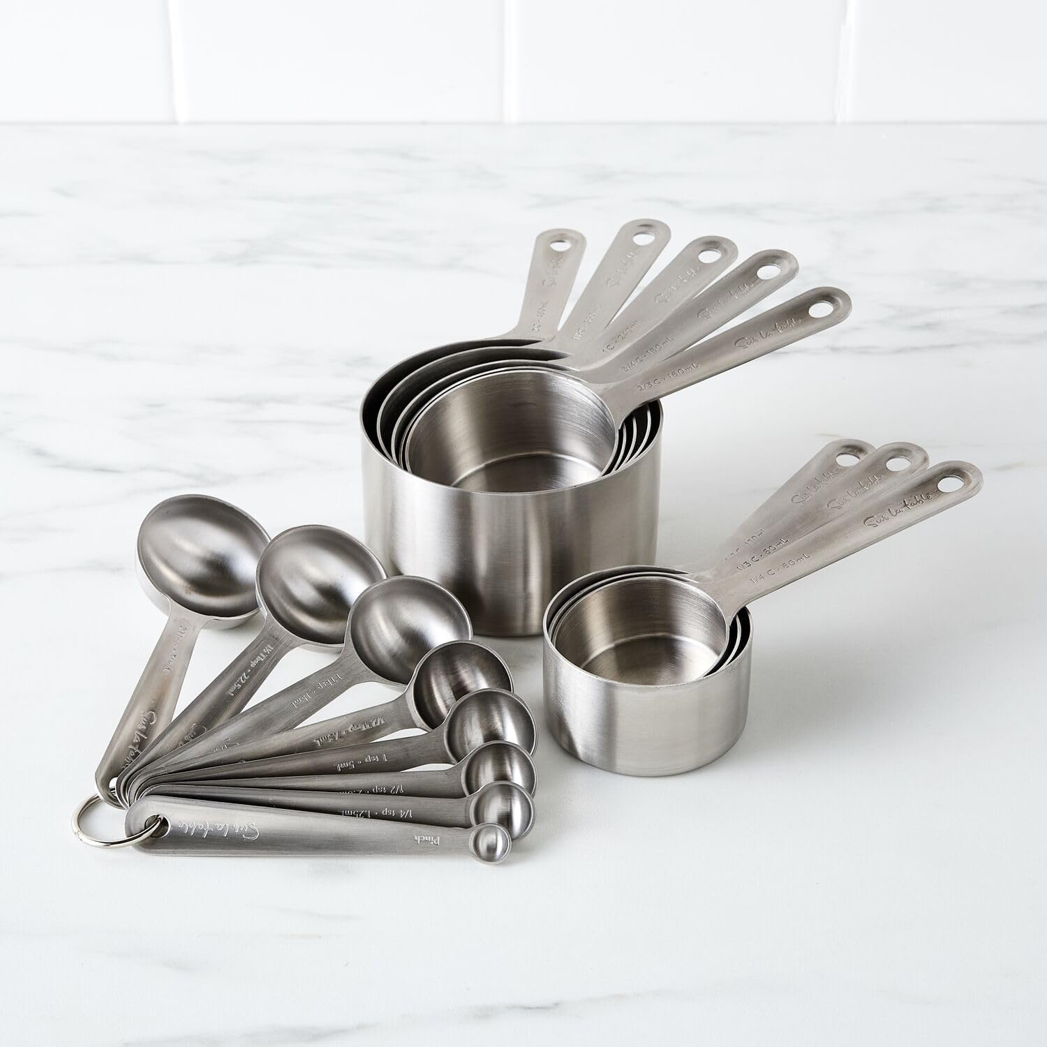 Sur La Table 16-Piece Ultimate Measuring Set, Silver - view 3